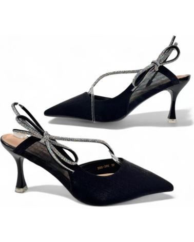 Sandálias de Mulher TIMBOS SANDALIA TACON FIESTA MUJER 130744 NEGRO