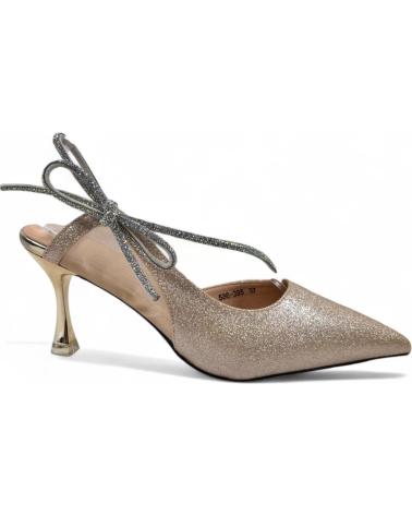 Sandálias de Mulher TIMBOS SANDALIA TACON FIESTA MUJER ORO 130743 AMARILLO