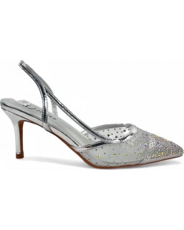 Sandálias de Mulher TIMBOS SANDALIA TACON FIESTA MUJER PLATA 130742 PLATEADO