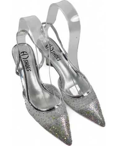 Sandálias de Mulher TIMBOS SANDALIA TACON FIESTA MUJER PLATA 130742 PLATEADO