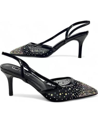 Sandálias de Mulher TIMBOS SANDALIA TACON FIESTA MUJER 130741 NEGRO