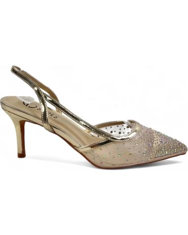 Sandálias de Mulher TIMBOS SANDALIA TACON FIESTA MUJER ORO 130740 AMARILLO