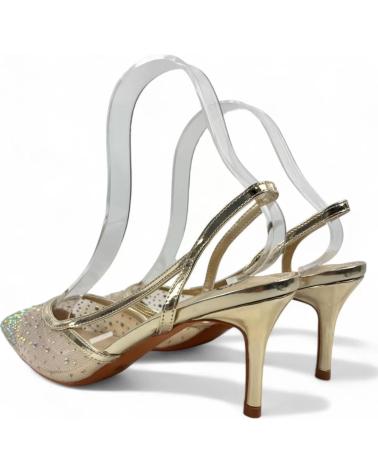 Sandálias de Mulher TIMBOS SANDALIA TACON FIESTA MUJER ORO 130740 AMARILLO