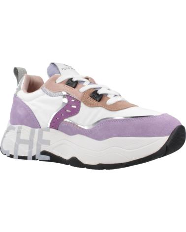 Sportivo per Donna VOILE BLANCHE ZAPATILLAS MUJER MODELO CLUB105 COLOR VIOLETA LLCWHT