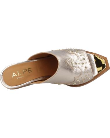 Tamancos de Mulher ALPE ZUECOS MUJER MODELO 5113 41 COLOR PLATA PLATINO