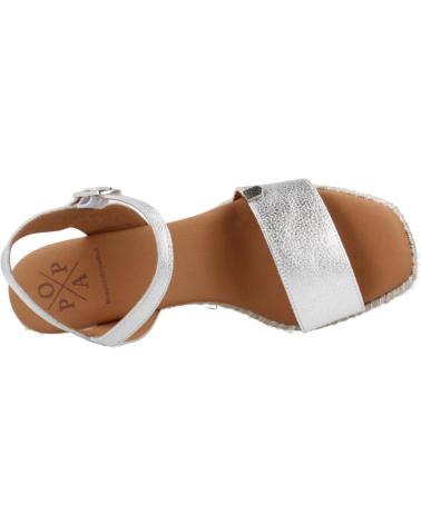 Sandali per Donna POPA SANDALIAS MUJER MODELO KUTA GALAXY COLOR PLATA