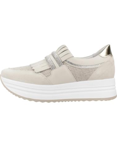 Esportes  de Mulher NERO GIARDINI ZAPATILLAS MUJER MODELO E409815D COLOR BEIS 714