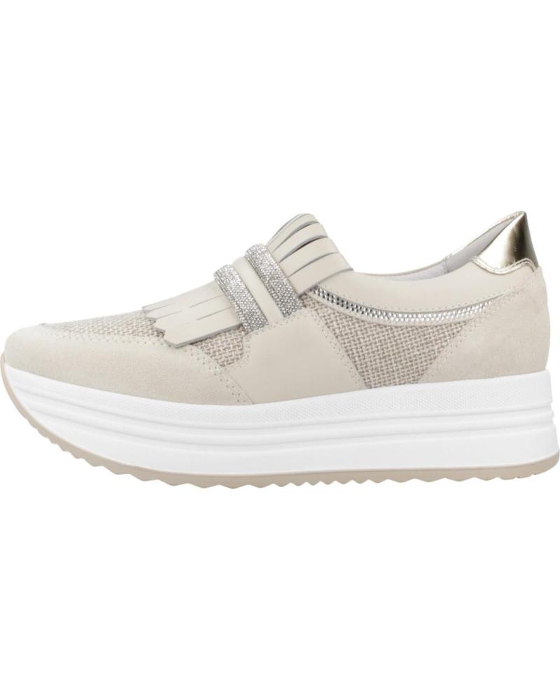 Esportes  de Mulher NERO GIARDINI ZAPATILLAS MUJER MODELO E409815D COLOR BEIS 714