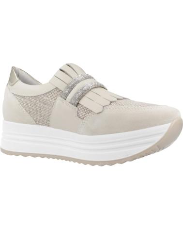 Esportes  de Mulher NERO GIARDINI ZAPATILLAS MUJER MODELO E409815D COLOR BEIS 714