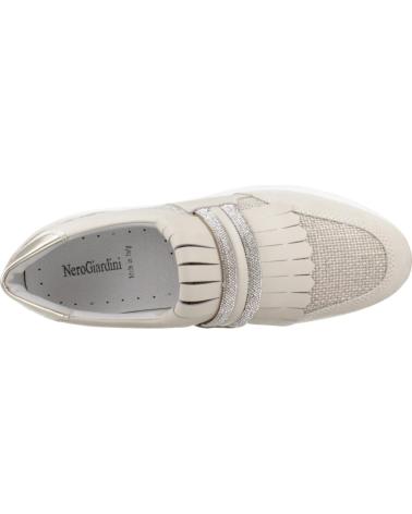 Esportes  de Mulher NERO GIARDINI ZAPATILLAS MUJER MODELO E409815D COLOR BEIS 714
