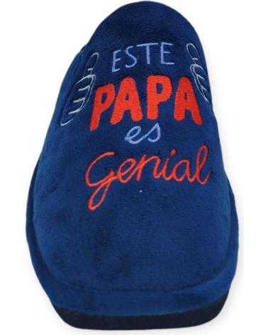 Hausschuhe für Herren BEREVERE ZAPATILLA CASA PAPA AZUL