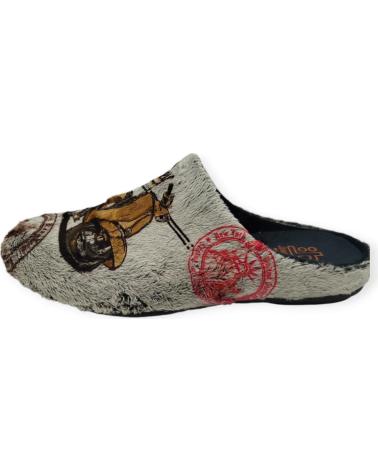 Hausschuhe für Herren BEREVERE ZAPATILLA CASA GRIS