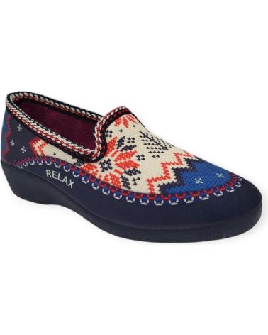 Hausschuhe für Damen ALCALDE ZAPATILLA 7200 AZUL