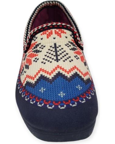 Hausschuhe für Damen ALCALDE ZAPATILLA 7200 AZUL