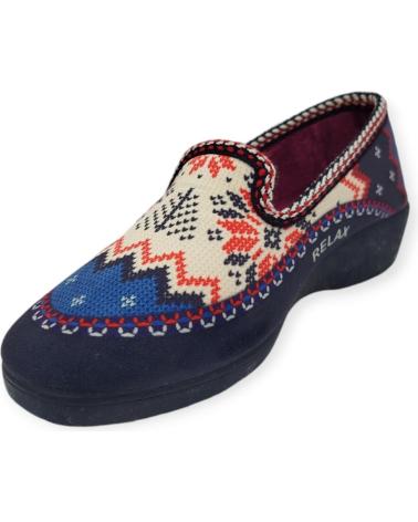 Hausschuhe für Damen ALCALDE ZAPATILLA 7200 AZUL