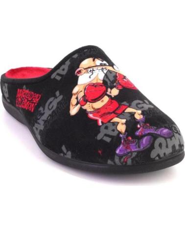 Hausschuhe für Herren RODEVIL ZAQPATILLA MORTADELO NEGRO