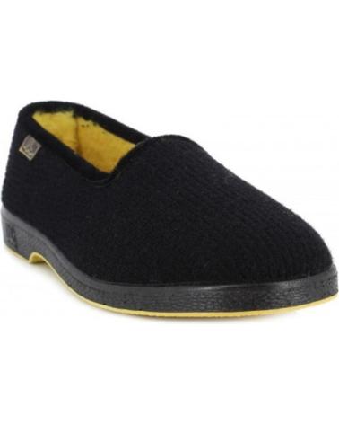Woman House slipers D`CUTILLAS ZAPATILLA 468 NEGRO