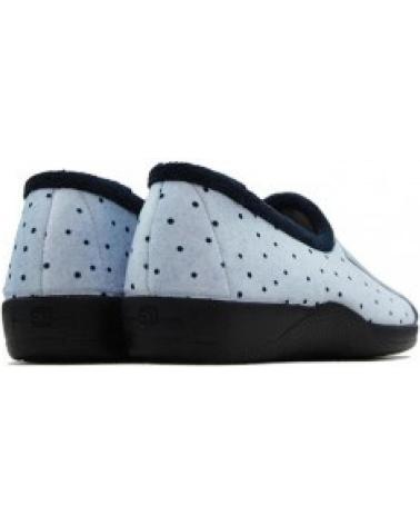 Calzado de casa de Mujer VALVERDE DEL CAMINO ZAPATILLA D VALVERDE 1169 AZUL