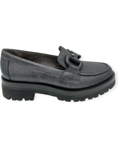 Schuhe für Damen PITILLOS MOCASIN PIEL 10094 GRIS