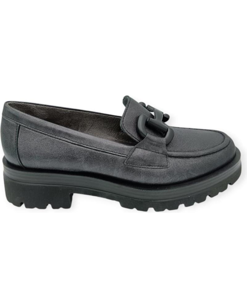 Schuhe für Damen PITILLOS MOCASIN PIEL 10094 GRIS