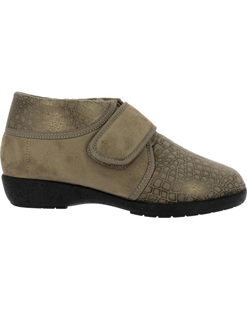 Woman shoes D`CUTILLAS BOTIN CON CIERRE AUTOADHERENTE DOCTOR CUTILLAS 41616 TAUPE