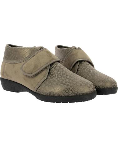 Woman shoes D`CUTILLAS BOTIN CON CIERRE AUTOADHERENTE DOCTOR CUTILLAS 41616 TAUPE