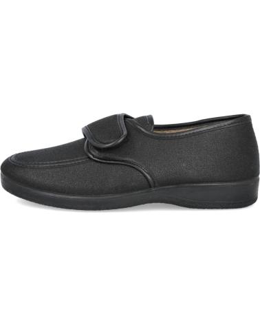 Scarpe per Uomo L&R SHOES LR SHOES 230 ZAPATOS SUAVES CON CIERRE ADHESIVO PARA HOMBRE NEGRO