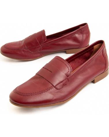 Halbschuhe für Damen PURAPIEL MOCCASIA BORDEAUX