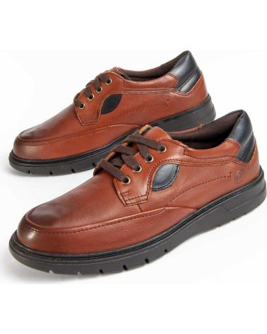 Sapatos de Homem PURAPIEL CONFORE BROWN