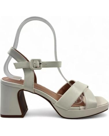 Sandalen für Damen TIMBOS SANDALIA TACON NOVIA 130791 BLANCO