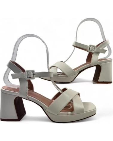 Sandalen für Damen TIMBOS SANDALIA TACON NOVIA 130791 BLANCO