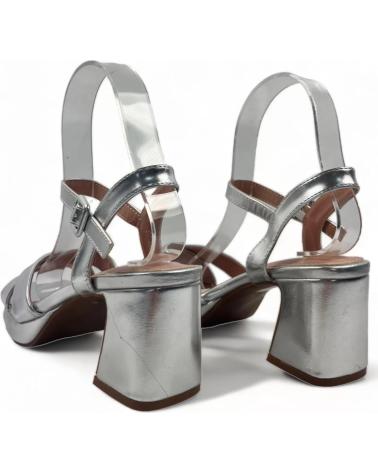 Sandálias de Mulher TIMBOS SANDALIA TACON FIESTA DE MUJER PLATA 130790 PLATEADO