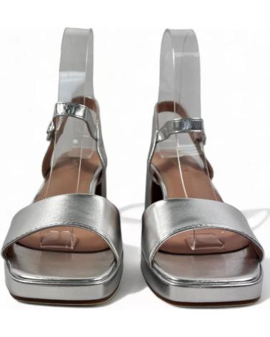 Sandalen für Damen TIMBOS SANDALIA TACON FIESTA DE MUJER PLATA 130788 PLATEADO