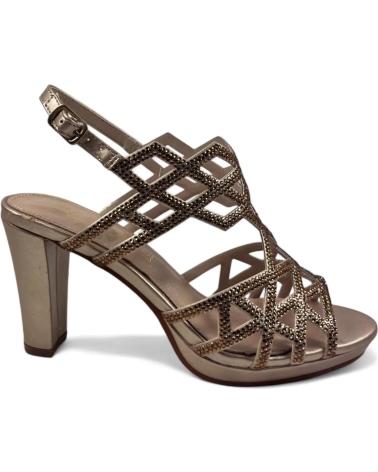 Sandalen für Damen TIMBOS SANDALIA TACON FIESTA MUJER TAUPE 130767 VERDE