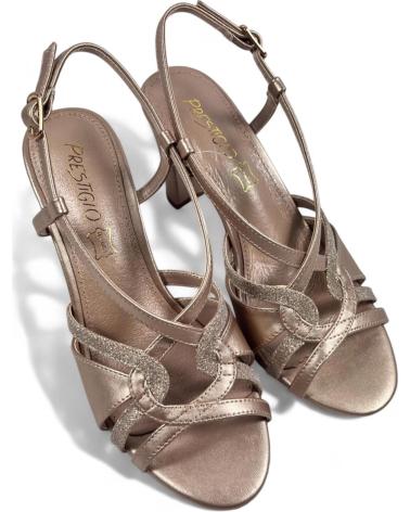 Sandalen für Damen TIMBOS SANDALIA TACON FIESTA MUJER TAUPE 130763 VERDE