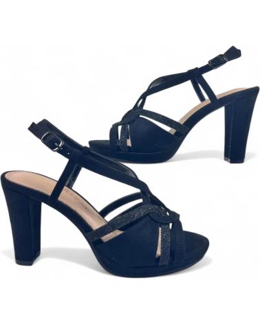 Sandalen für Damen TIMBOS SANDALIA TACON FIESTA MUJER PLATA 130762 PLATEADO