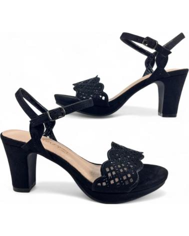 Sandalen für Damen TIMBOS SANDALIA TACON FIESTA MUJER 130761 NEGRO
