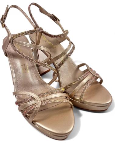 Sandales pour Femme TIMBOS SANDALIA TACON FIESTA MUJER TAUPE 130758 VERDE