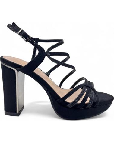 Sandalen für Damen TIMBOS SANDALIA TACON FIESTA MUJER 130756 NEGRO