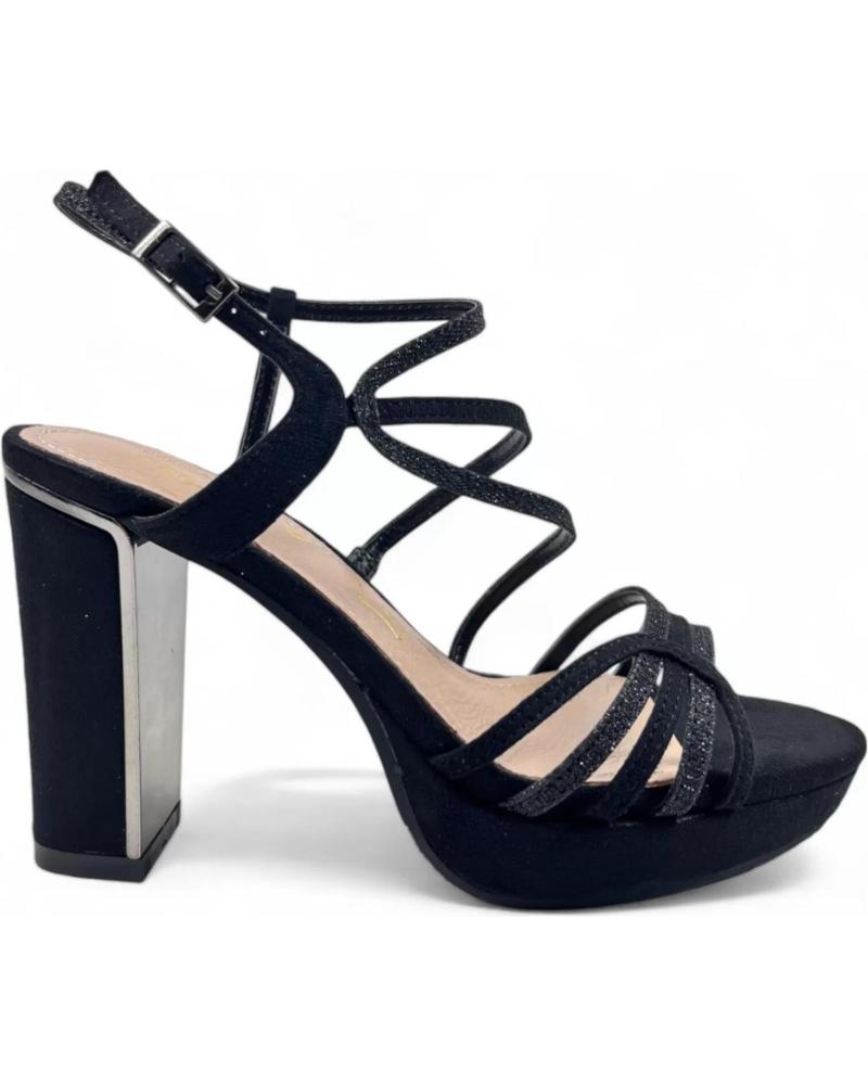 Sandales pour Femme TIMBOS SANDALIA TACON FIESTA MUJER 130756 NEGRO