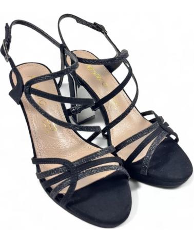 Sandales pour Femme TIMBOS SANDALIA TACON FIESTA MUJER 130756 NEGRO