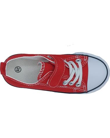 Sneaker für Mädchen und Junge DEMAX PUNTERA DE GOMA ROJO