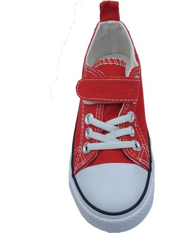 Sneaker für Mädchen und Junge DEMAX PUNTERA DE GOMA ROJO