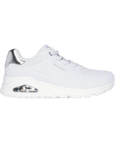 Sportivo per Donna SKECHERS UNO - SHIMMER AWAY 155196 BLANCO