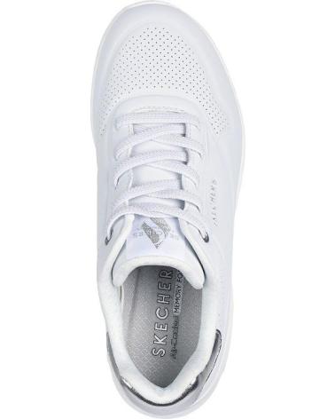 Sportif pour Femme SKECHERS UNO - SHIMMER AWAY 155196 BLANCO