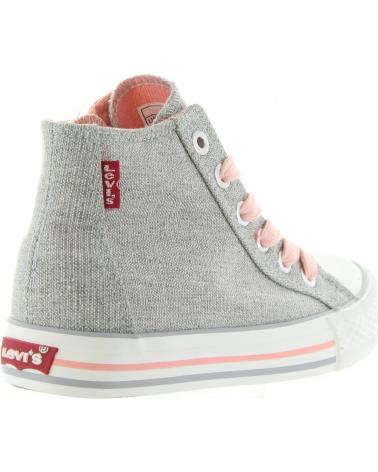 Sportif pour Femme et Fille et Garçon LEVIS VTRU0007T TRUCKER HI 0050 SILVER