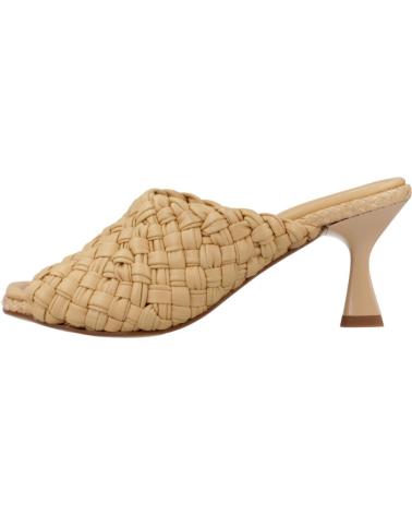 Sandales pour Femme PONS QUINTANA SANDALIAS MUJER MODELO FIJI COLOR BEIS TRENZADO