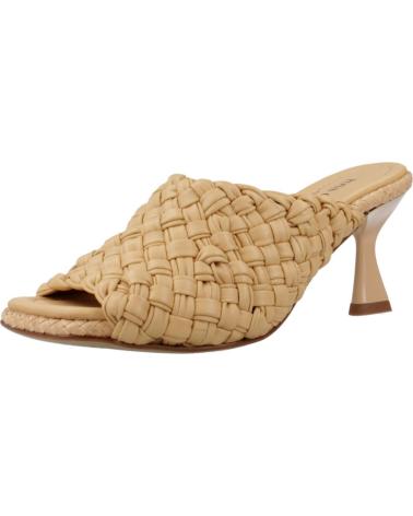 Sandalen für Damen PONS QUINTANA SANDALIAS MUJER MODELO FIJI COLOR BEIS TRENZADO
