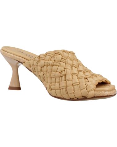 Sandalen für Damen PONS QUINTANA SANDALIAS MUJER MODELO FIJI COLOR BEIS TRENZADO