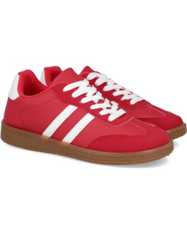 Sportivo per Donna L&R SHOES LR SHOES T003 ZAPATILLAS CASUAL DE MUJER ROJO